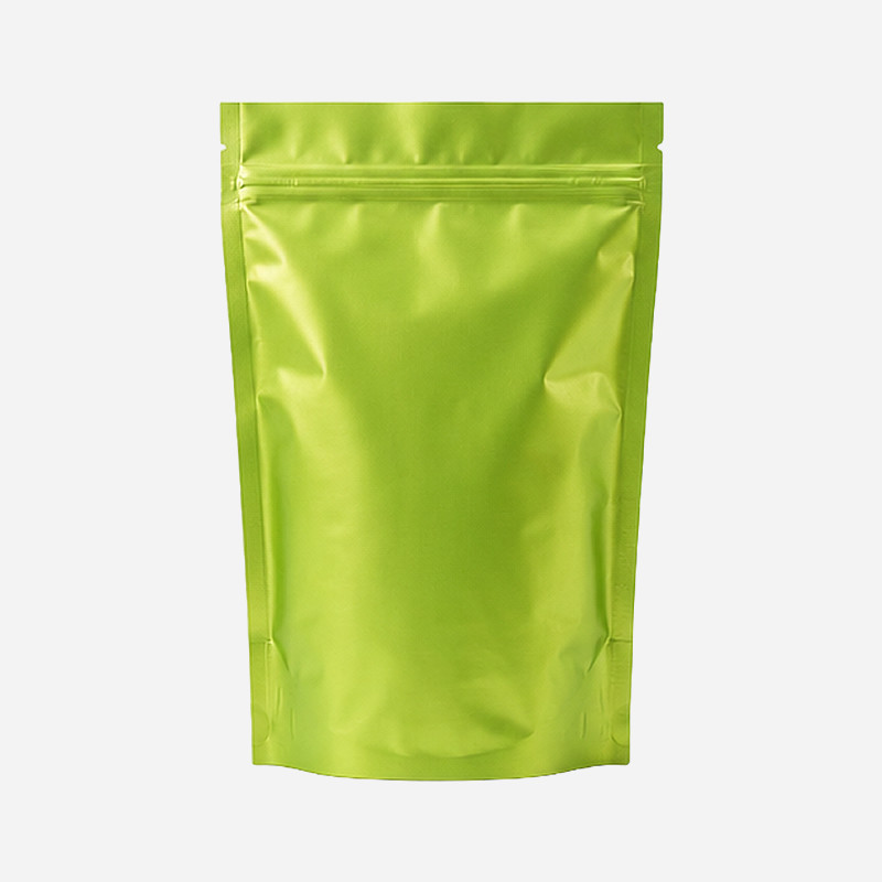 Green Standing Zipper Pouch 1kg [Code: GSZP1K]
