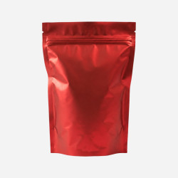 Red Standing Zipper Pouch 1kg [Code: RSZP1K]