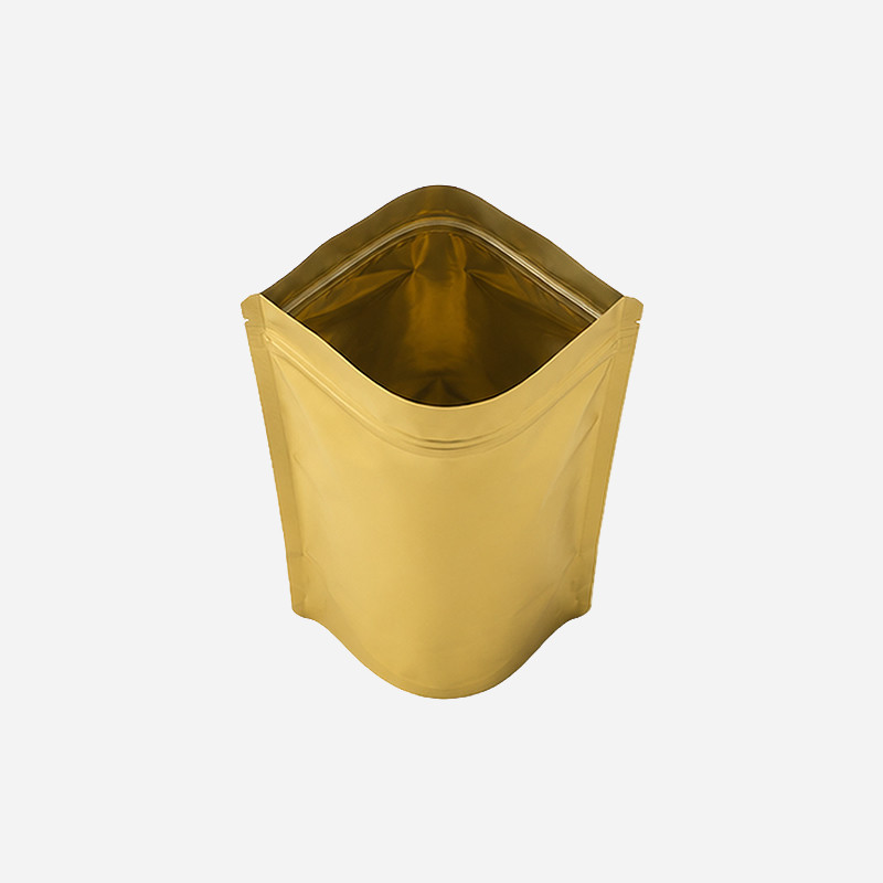 Gold Standing Zipper Pouch 250 gm