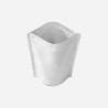 White Standing Zipper Pouch 250 gm
