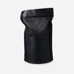 Black Standing Zipper Pouch 500 gm
